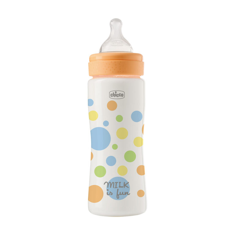 chicco Πλαστικό Μπιμπερό perfect easy Κατά των Κολικών Σιέλ 330ml Για 4+ Μηνών Κωδ. 60 20245 20