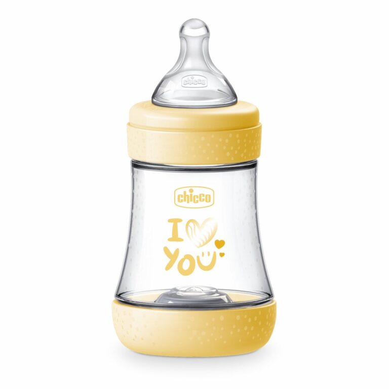 chicco Πλαστικό Μπιμπερό perfect 5 Κατά των Κολικών Με Θηλή Σιλικόνης Μπλε 150ml Για 0+ Μηνών (Αντιγραφή)