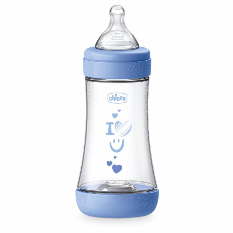 chicco Πλαστικό Μπιμπερό perfect 5 Κατά των Κολικών Με Θηλή Σιλικόνης Ροζ 240ml Για 2+ Μηνών (Αντιγραφή)