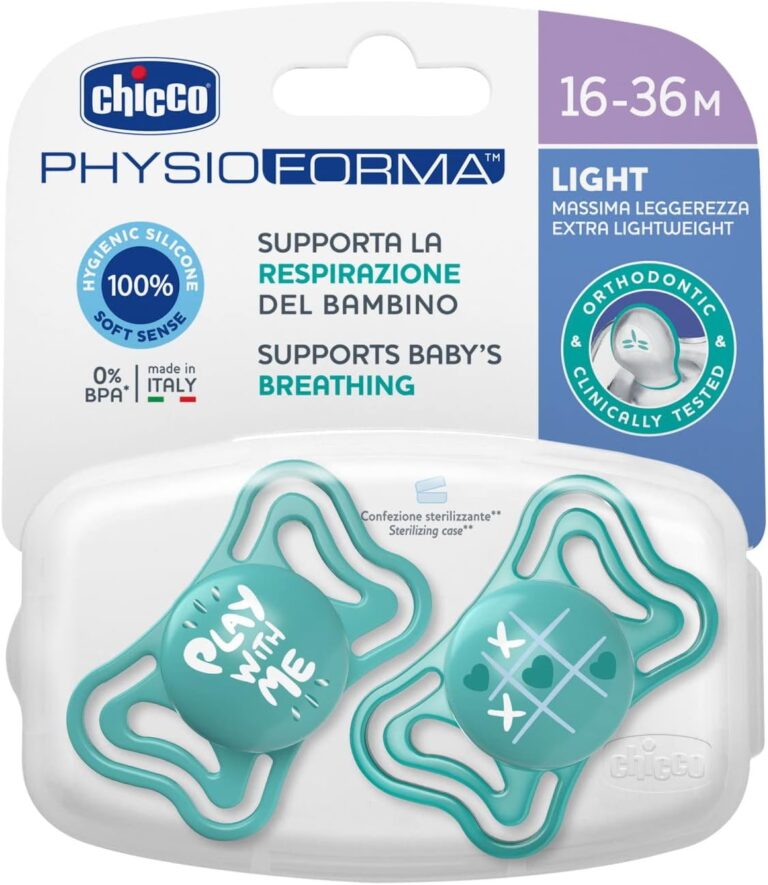 chicco Πιπίλες light physioforma Ροζ Για 16 36 Μηνών 2τμχ (Αντιγραφή)