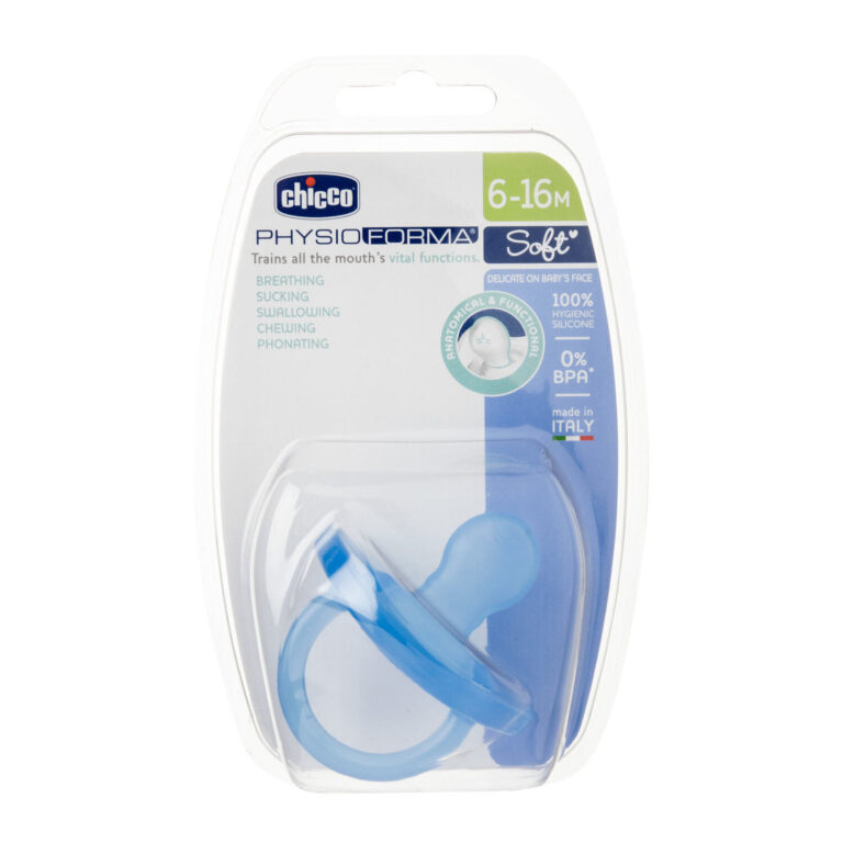 chicco Πιπίλα Όλο Σιλικόνη physioforma soft Ροζ Για 6 16 Μηνών (Αντιγραφή)