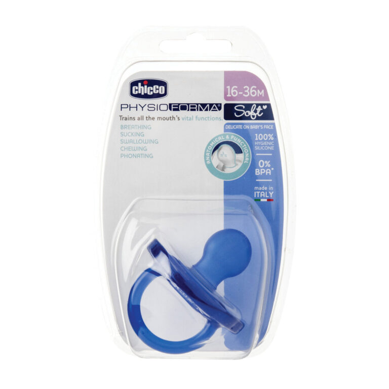 chicco Πιπίλα Όλο Σιλικόνη physioforma soft Ροζ Για 16 36 Μηνών (Αντιγραφή)