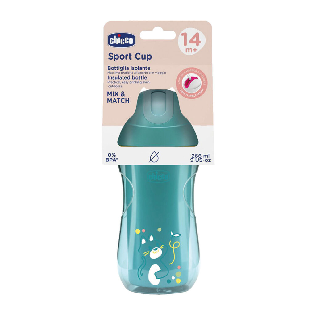 chicco Ποτηράκι sport Γκρι Για 14+ Μηνών Κωδ. 04 06991 35 (Αντιγραφή)