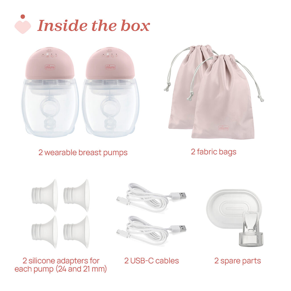 chicco Διπλό Φορητό Ηλεκτρικό Θήλαστρο Κωδ. 61 09199 70