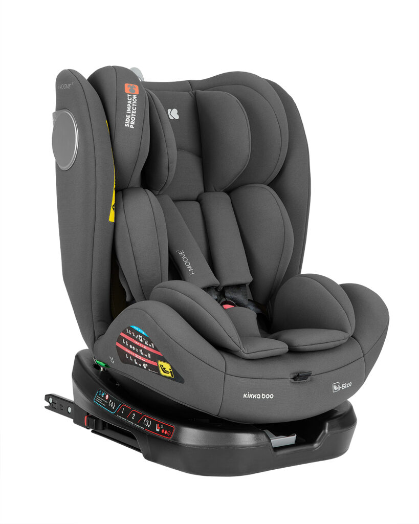 kikka boo Κάθισμα Αυτοκινήτου i track 100 έως 150cm i size black 41002150014 (Αντιγραφή)