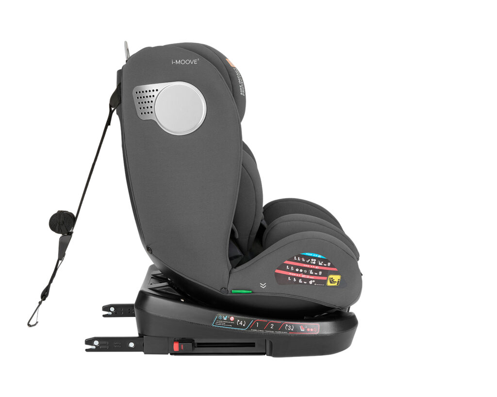 kikka boo Κάθισμα Αυτοκινήτου i track 100 έως 150cm i size black 41002150014 (Αντιγραφή)