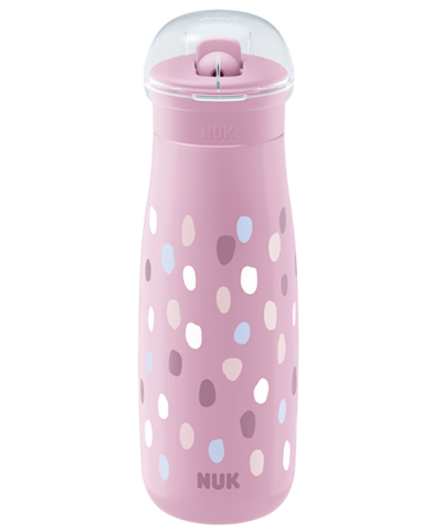 nuk mini me flip Πλαστικό Παγούρι Από 12m+ Ροζ 450ml