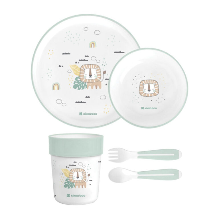 kikka boo kikka boo Σετ Φαγητού savanna mint 31302040138