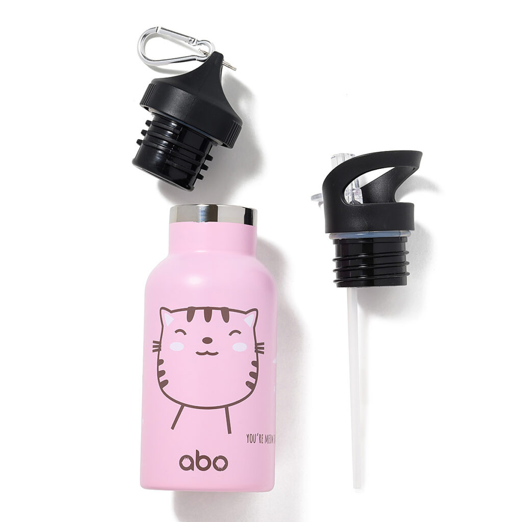 abo Παγούρι θερμός 350 ml με έξτρα πώμα abottle you're meow favorite Κωδ. 313201