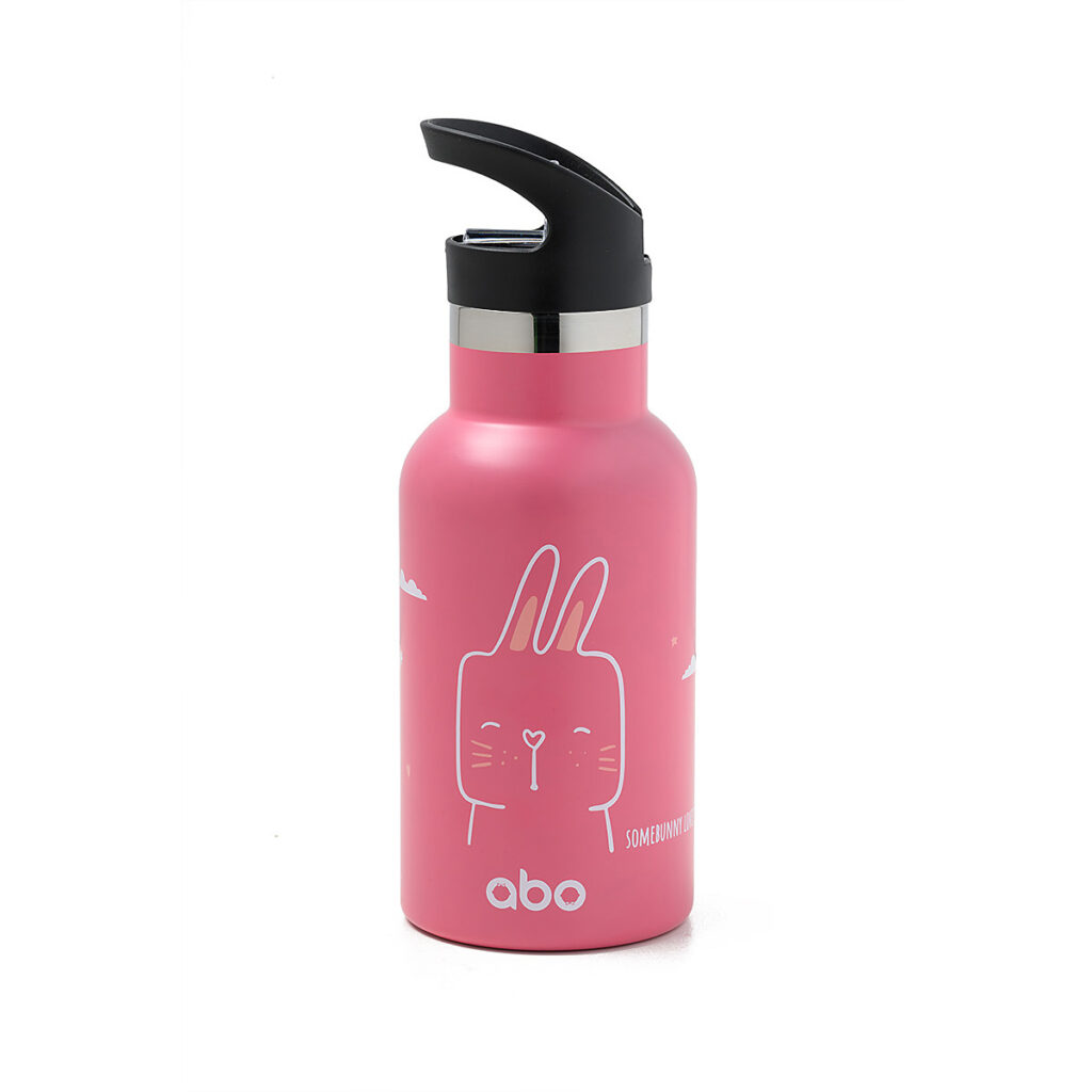 abo Παγούρι θερμός 350 ml με έξτρα πώμα abottle somebunny loves you Κωδ. 313203
