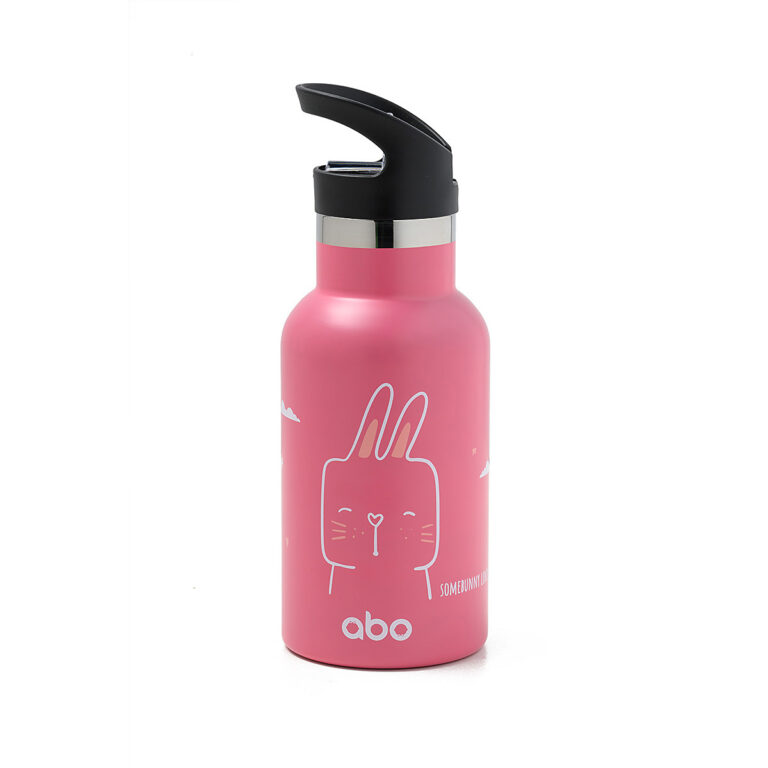 abo Παγούρι θερμός 350 ml με έξτρα πώμα abottle somebunny loves you Κωδ. 313203