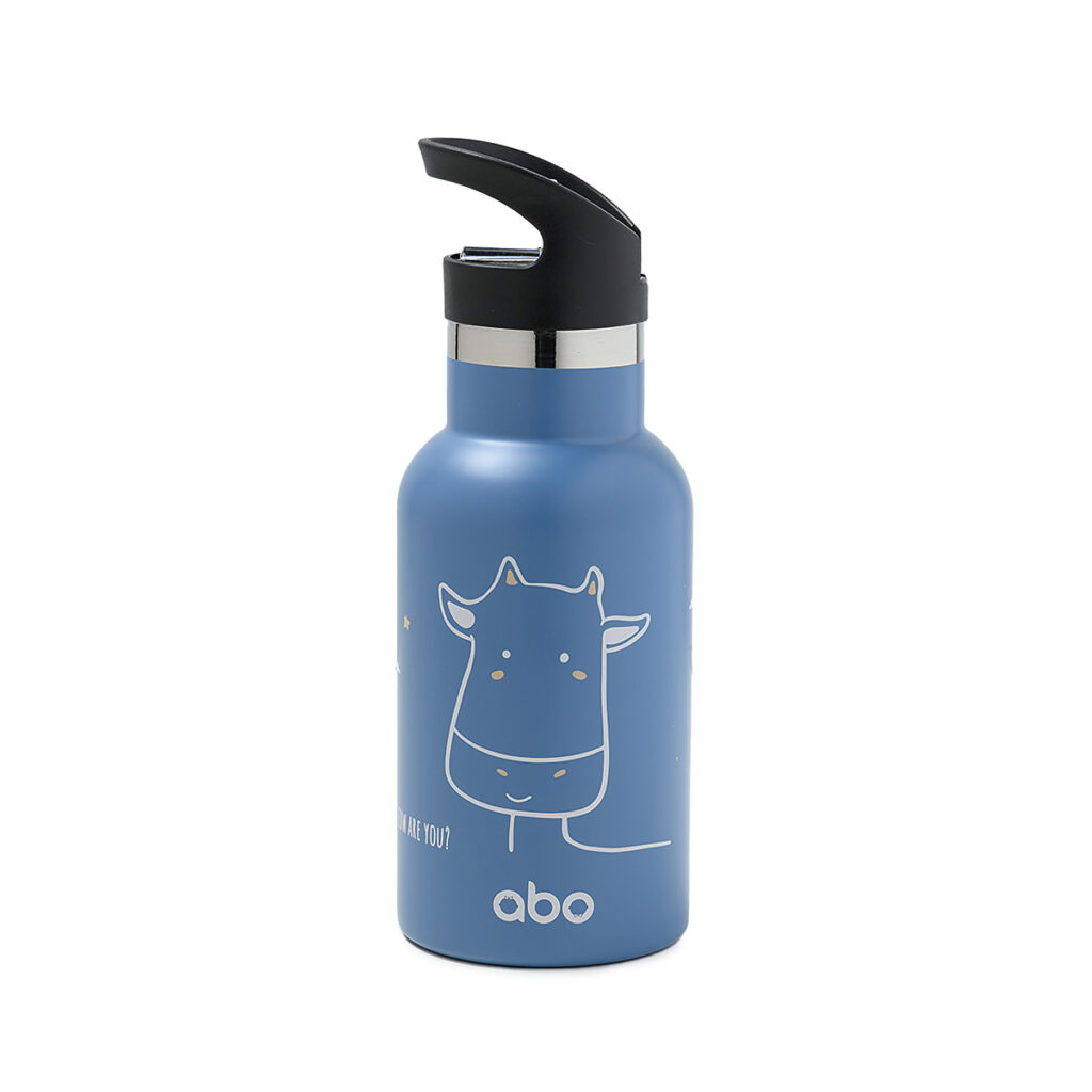 abo Παγούρι θερμός 350 ml με έξτρα πώμα abottle hello! cow are you? Κωδ. 313204 (Αντιγραφή)
