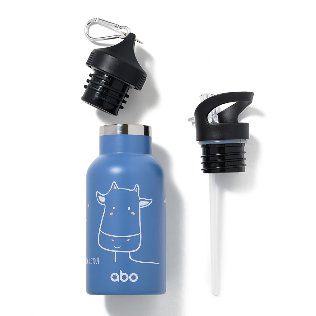 abo Παγούρι θερμός 350 ml με έξτρα πώμα abottle hello! cow are you? Κωδ. 313204 (Αντιγραφή)