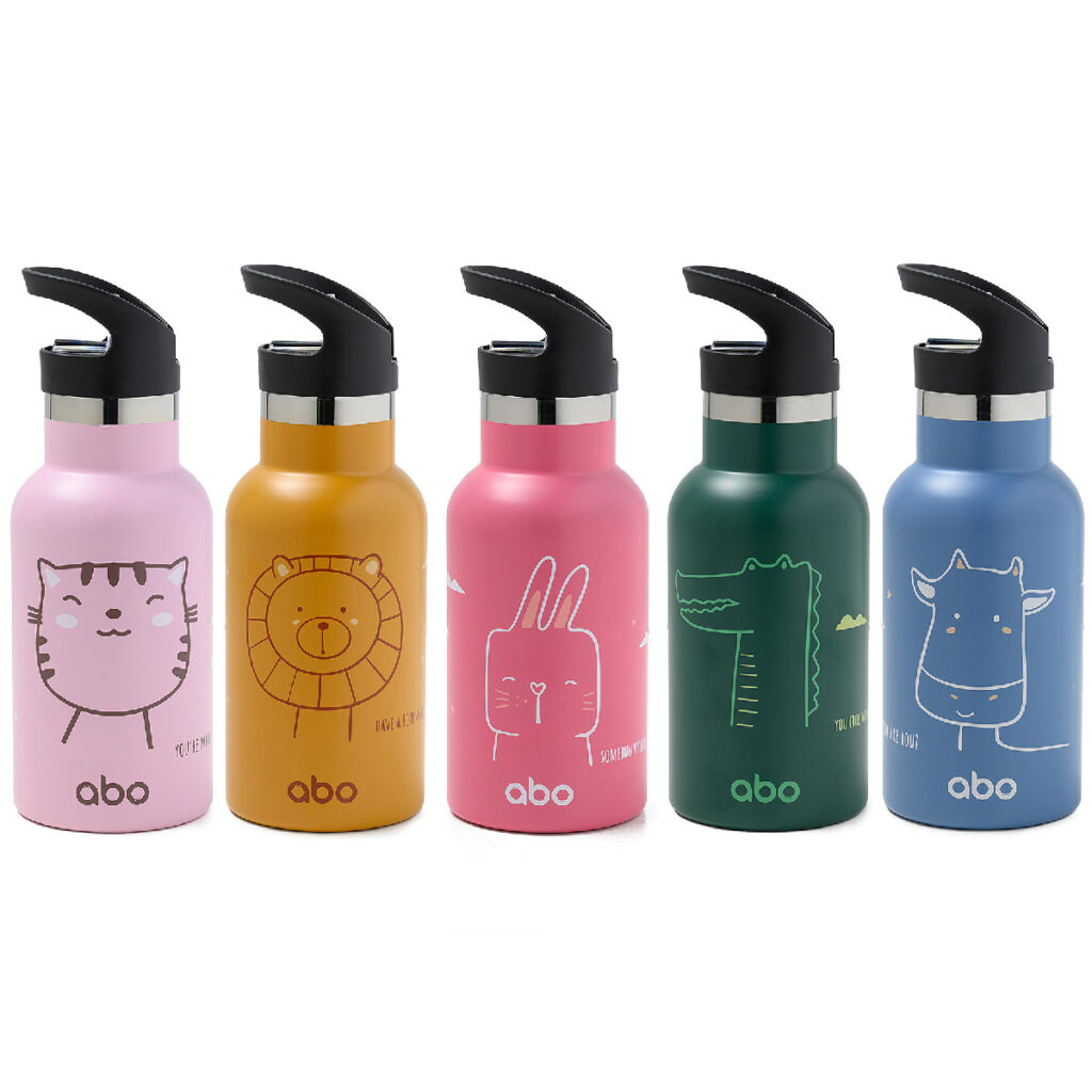abo Παγούρι θερμός 350 ml με έξτρα πώμα abottle you're meow favorite Κωδ. 313201