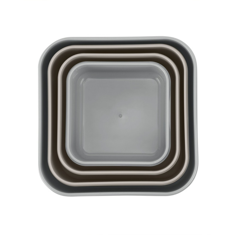 kikka boo Φαγητοδοχείο 4pcs kitty cat grey 31302040171