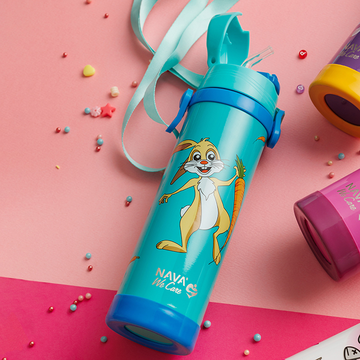 nava Παγούρι θερμός ανοξείδωτο "we care", kitty 500ml (Αντιγραφή)