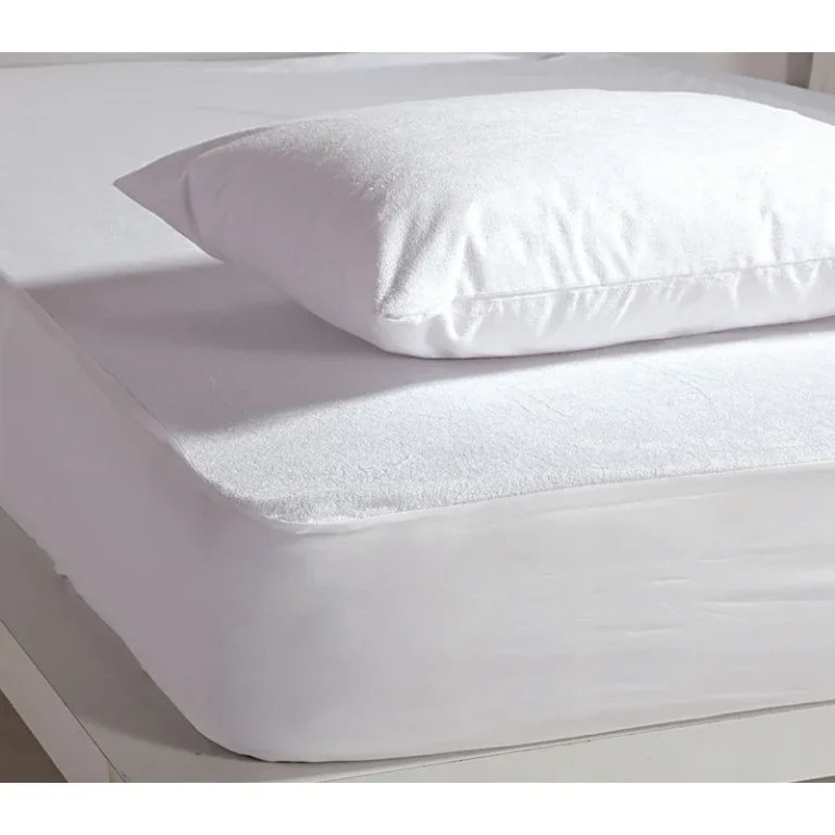 nef nef Αδιάβροχο Επίστρωμα Κούνιας 70x140+17 white linen pu Λευκό