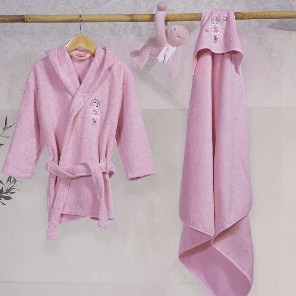 nef nef Κάπα Βρεφική ballerine world 75x75 light pink
