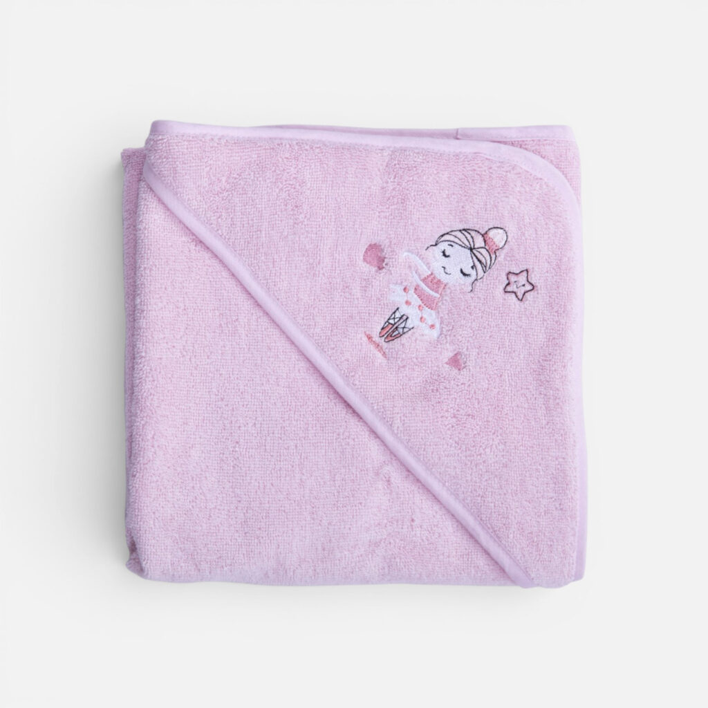 nef nef Κάπα Βρεφική ballerine world 75x75 light pink