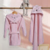 nef nef Κάπα Βρεφική cats are perfect 75x75 pink