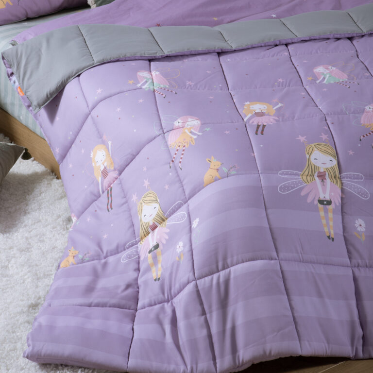nef nef Πάπλωμα Παιδικό Μονό fairy tale 160x220 mauve