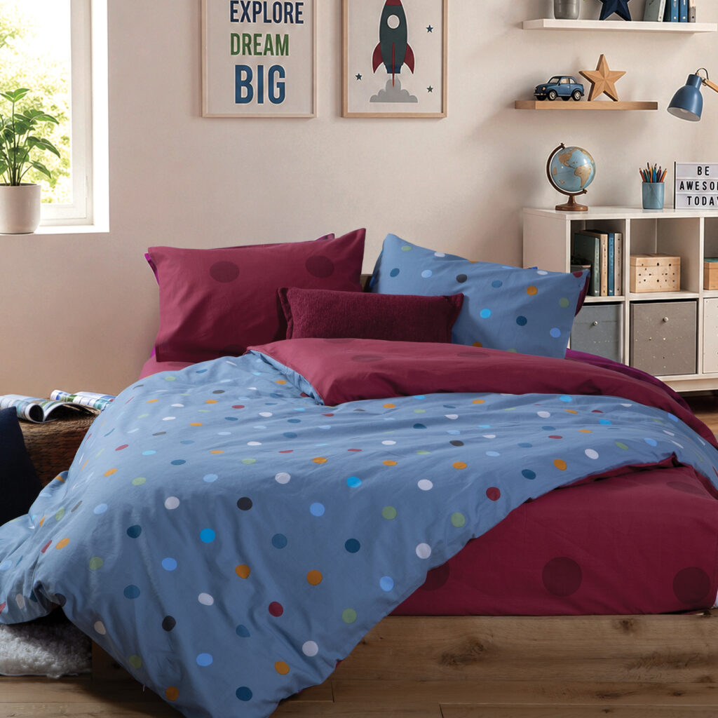 nef nef Σετ Σεντόνια Παιδικά Μονά με Λάστιχο dots ecru 170x260 ecru (Αντιγραφή)
