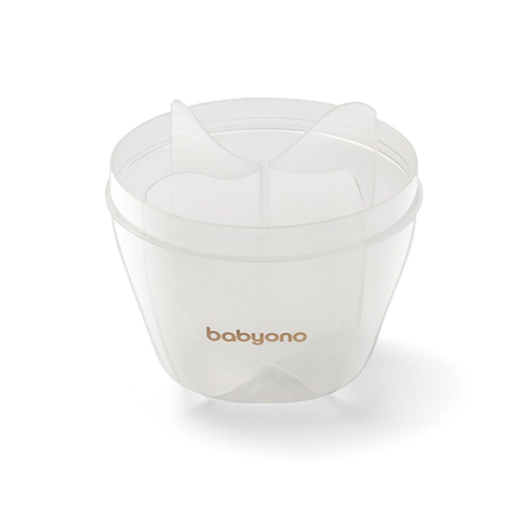 babyono: Φορητό Δοχείο για Γάλα σε Σκόνη με 4 Χωριστές Θήκες Κωδ: bn1022/01