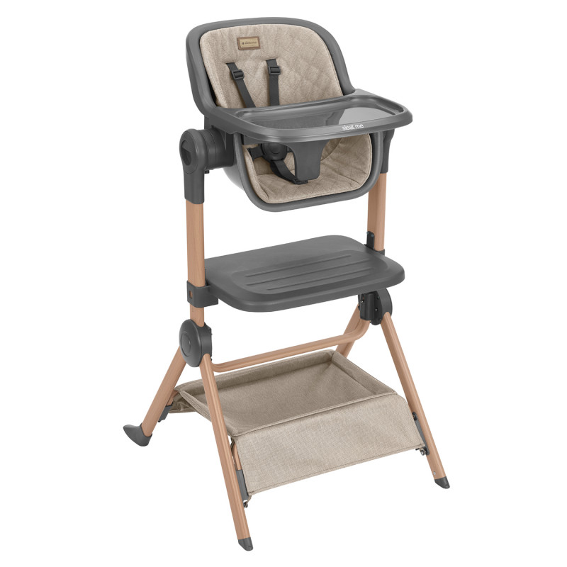 kikka boo 2in1 Λίκνο και Καρεκλάκι Φαγητού sleat me grey 31003020109 (Αντιγραφή)
