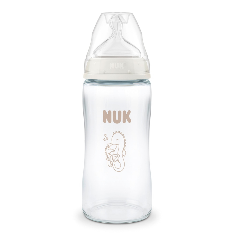 nuk Μπιμπερό γυάλινο perfect match rainbow με δείκτη θερμοκρασίας 230ml 3m+ (Αντιγραφή)