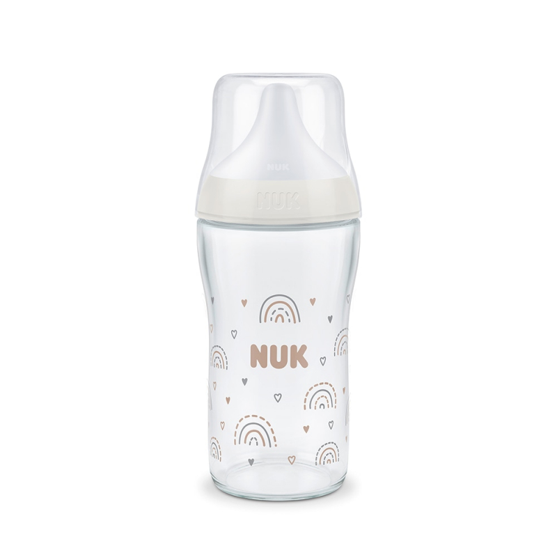 nuk Μπιμπερό πλαστικό perfect match με δείκτη ελέγχου θερμοκρασίας monkey 260ml (Αντιγραφή)